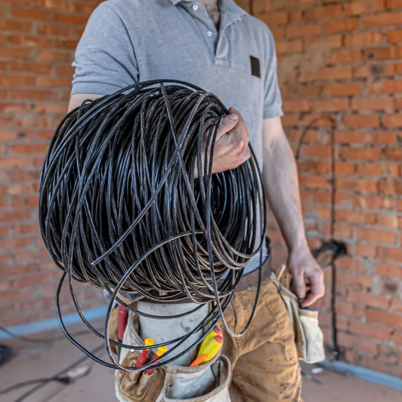 Energy Flow Electric, Inc. at work in Arlington, WA